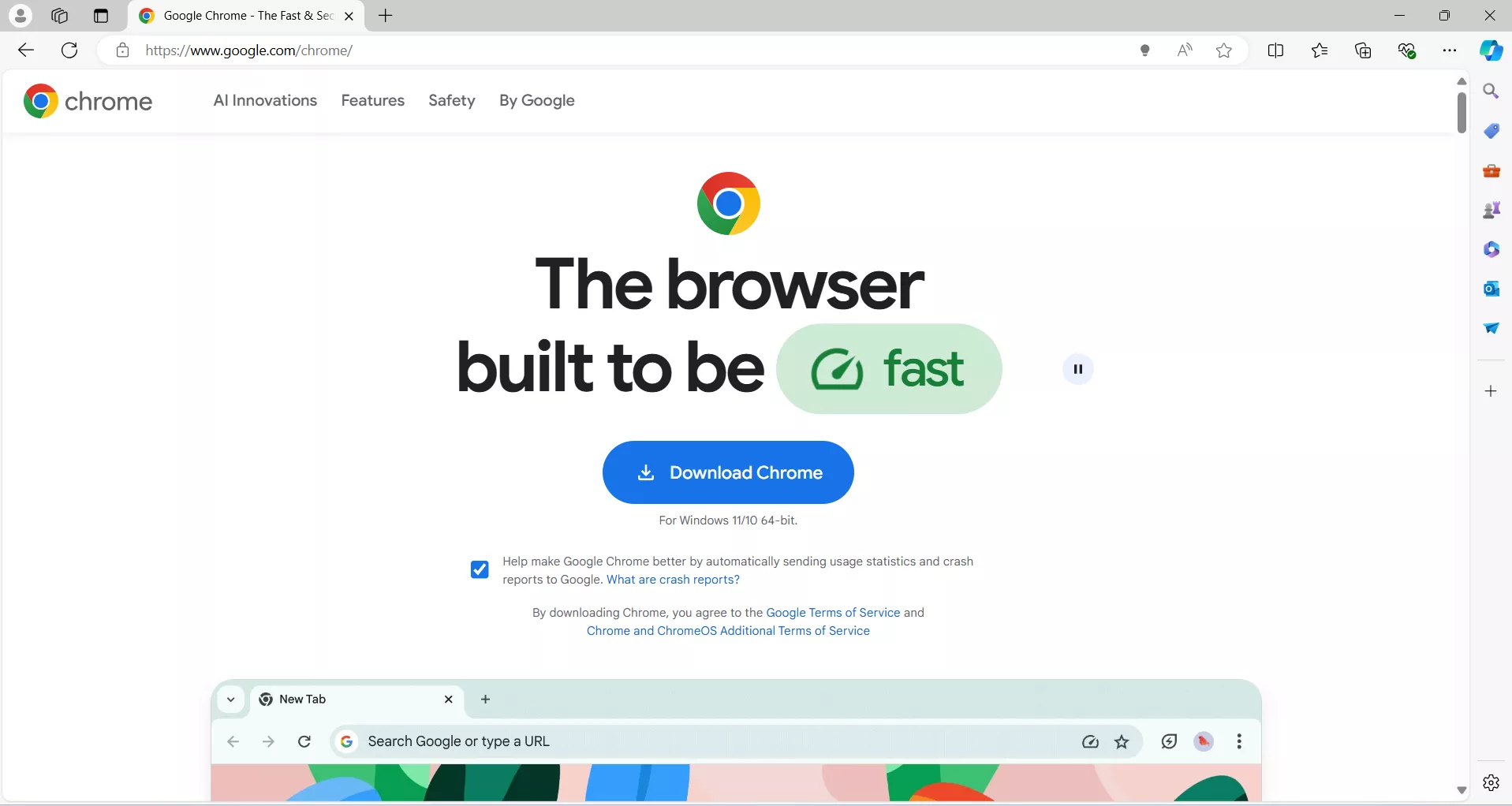 download the chrome to fix ChatGPT no repsonse