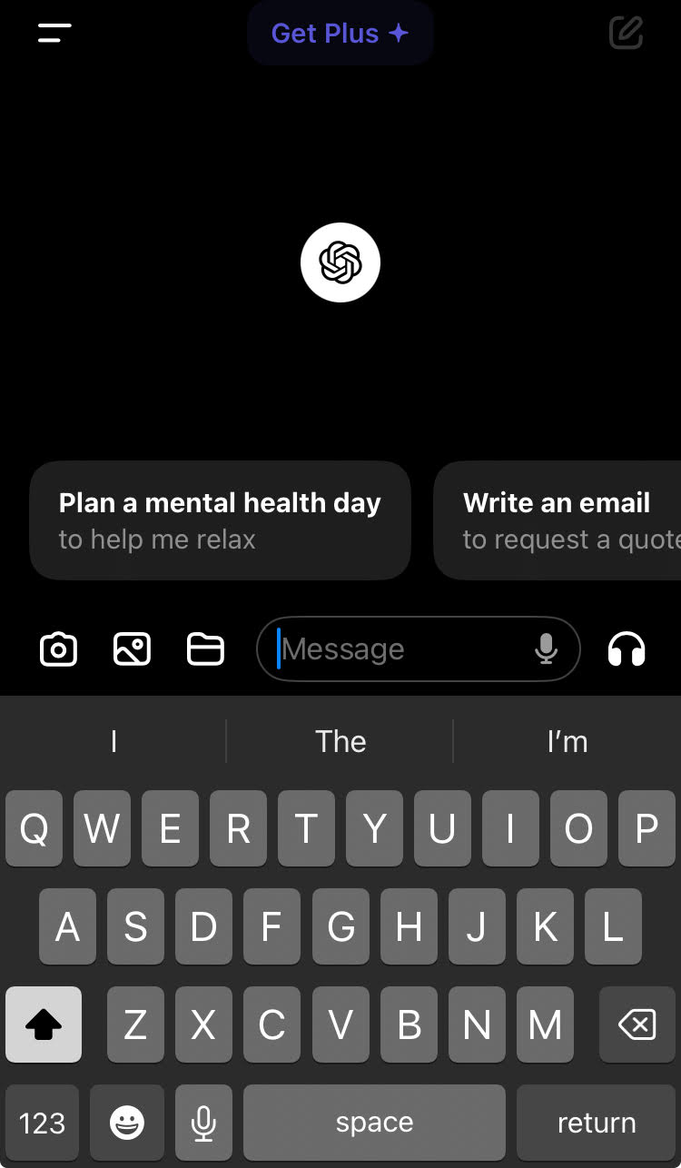 chatgpt auf der mobilen App verwenden