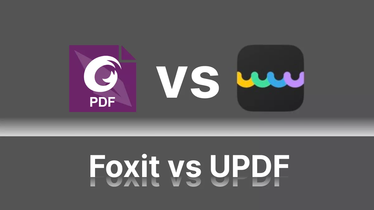 Foxit 또는 UPDF? 이상적인 PDF 도구 선택을 위한 완벽한 가이드