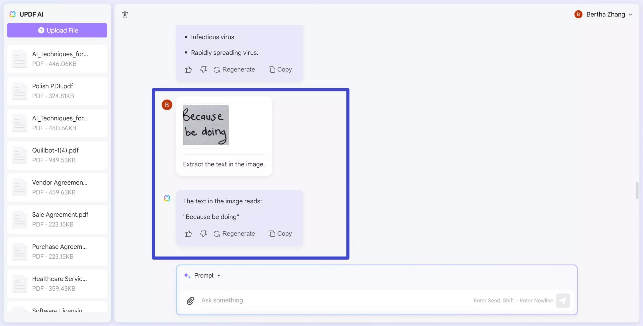 AI document analysis