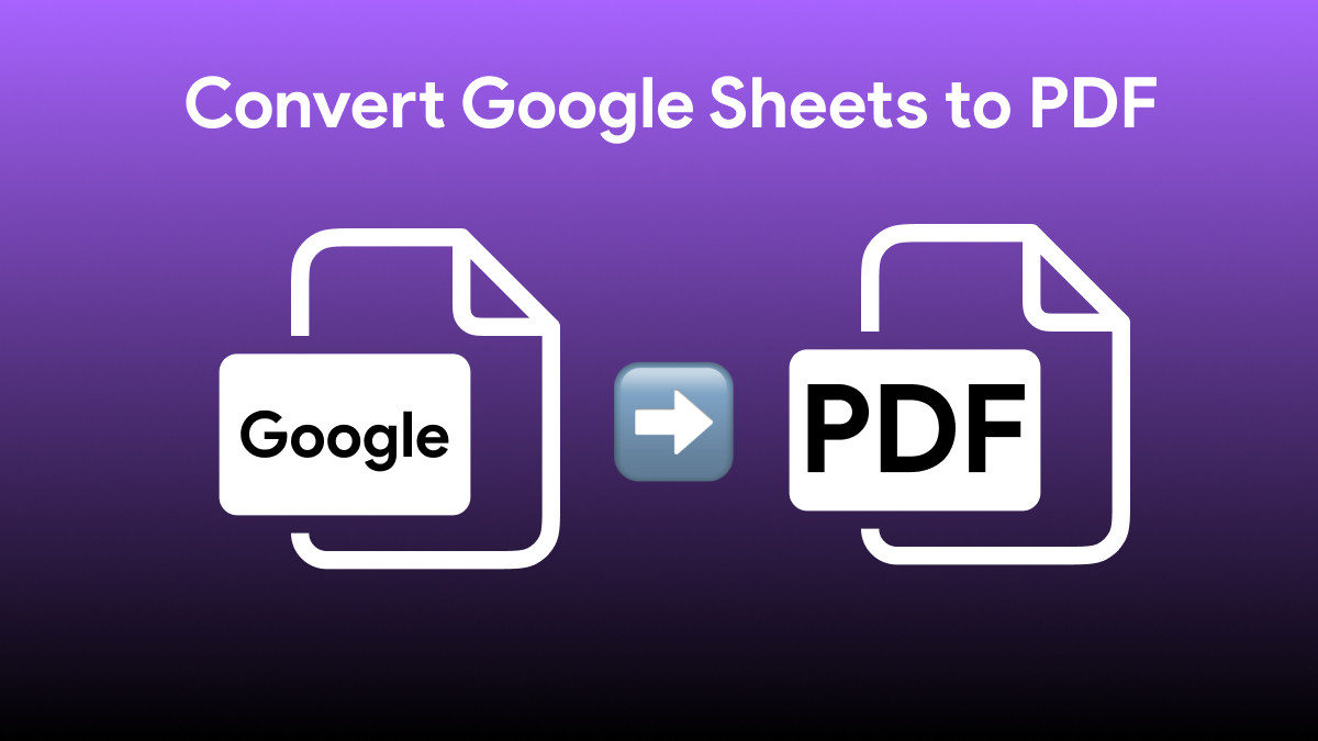 How to convert google sheets to pdf 4 easy ways updf