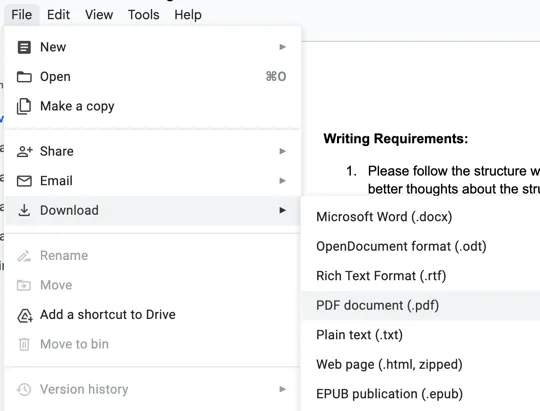 download Google Sheets as PDF with Google Drive.