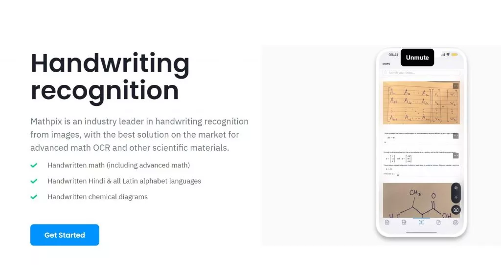 handwriting recognition mathhandwriting