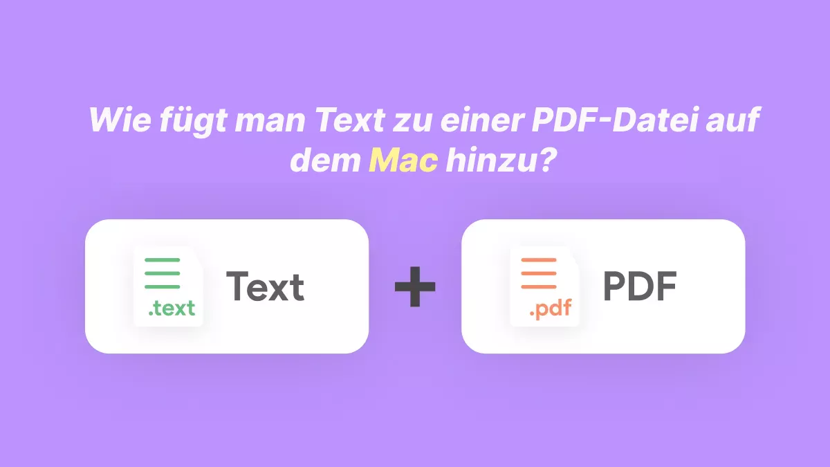 Wie fügen Sie Text zu einer PDF-Datei auf  Mac hinzu? - 5 einfache Methoden