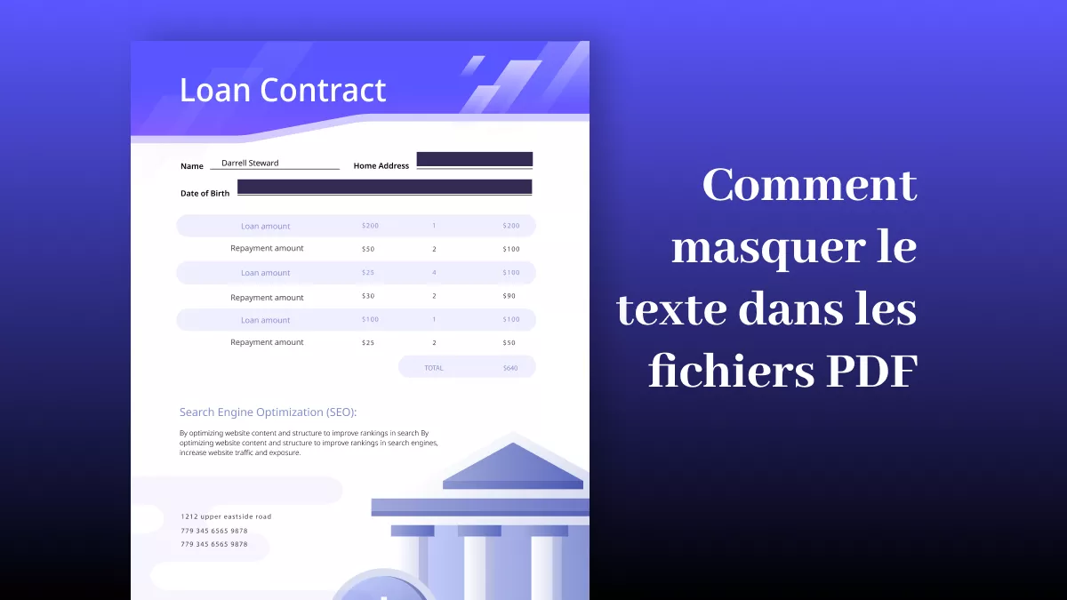 Confidentialité des PDF : Comment masquer du texte dans les fichiers PDF