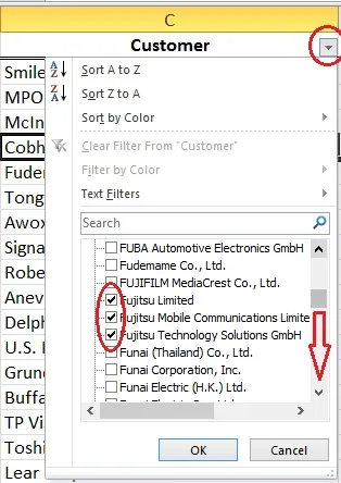 how to redact in excel customer