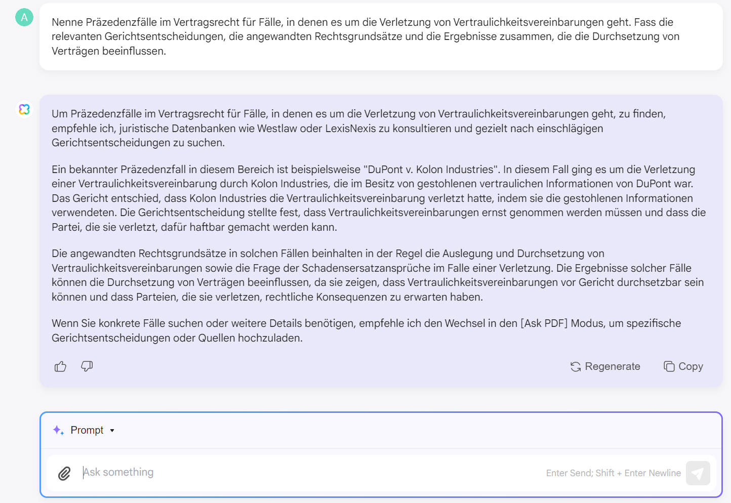 Wie Sie AI als Anwalt einsetzen juristische Recherchen durchführen