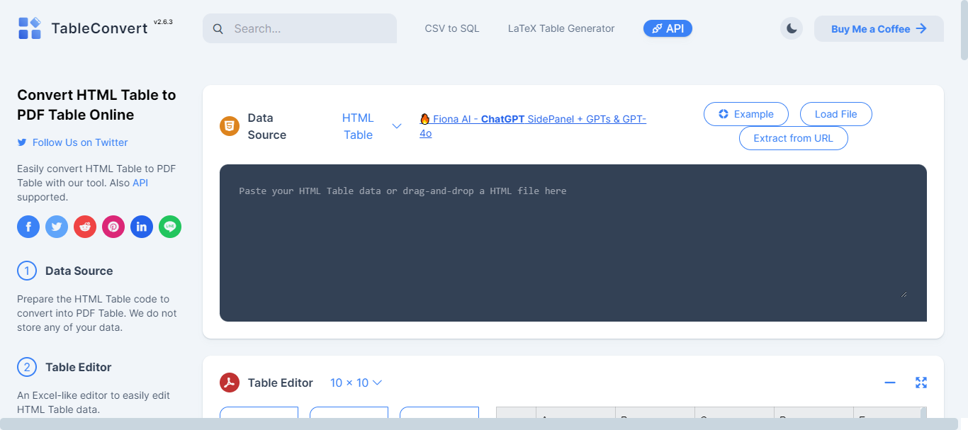 How to Convert HTML Table to PDF? (3 Free Ways) | UPDF
