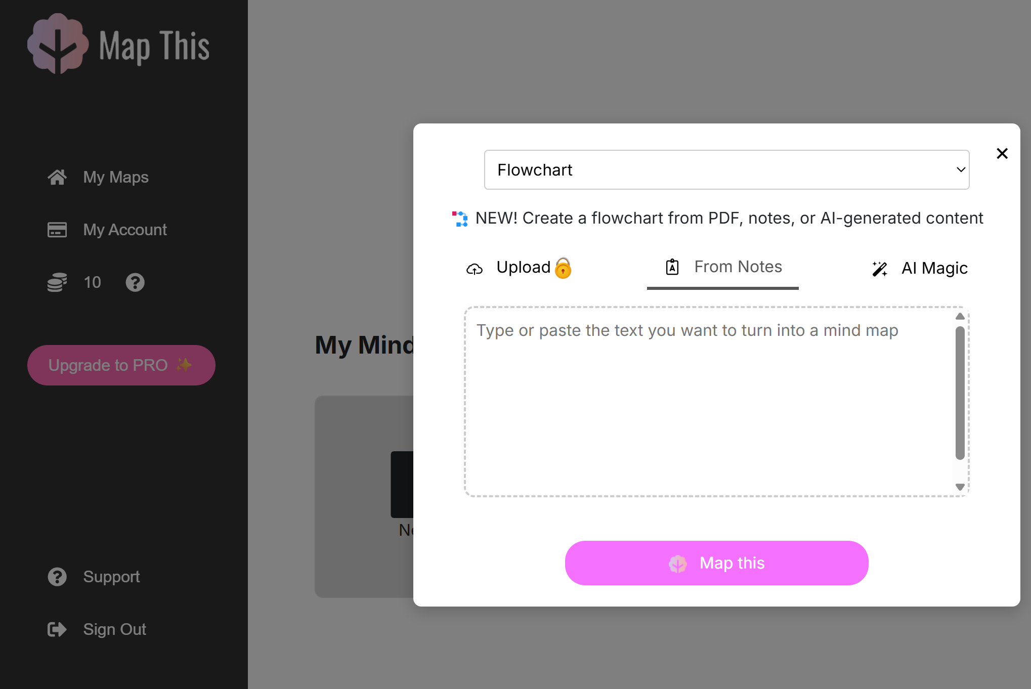 pdf to mindmap in map this