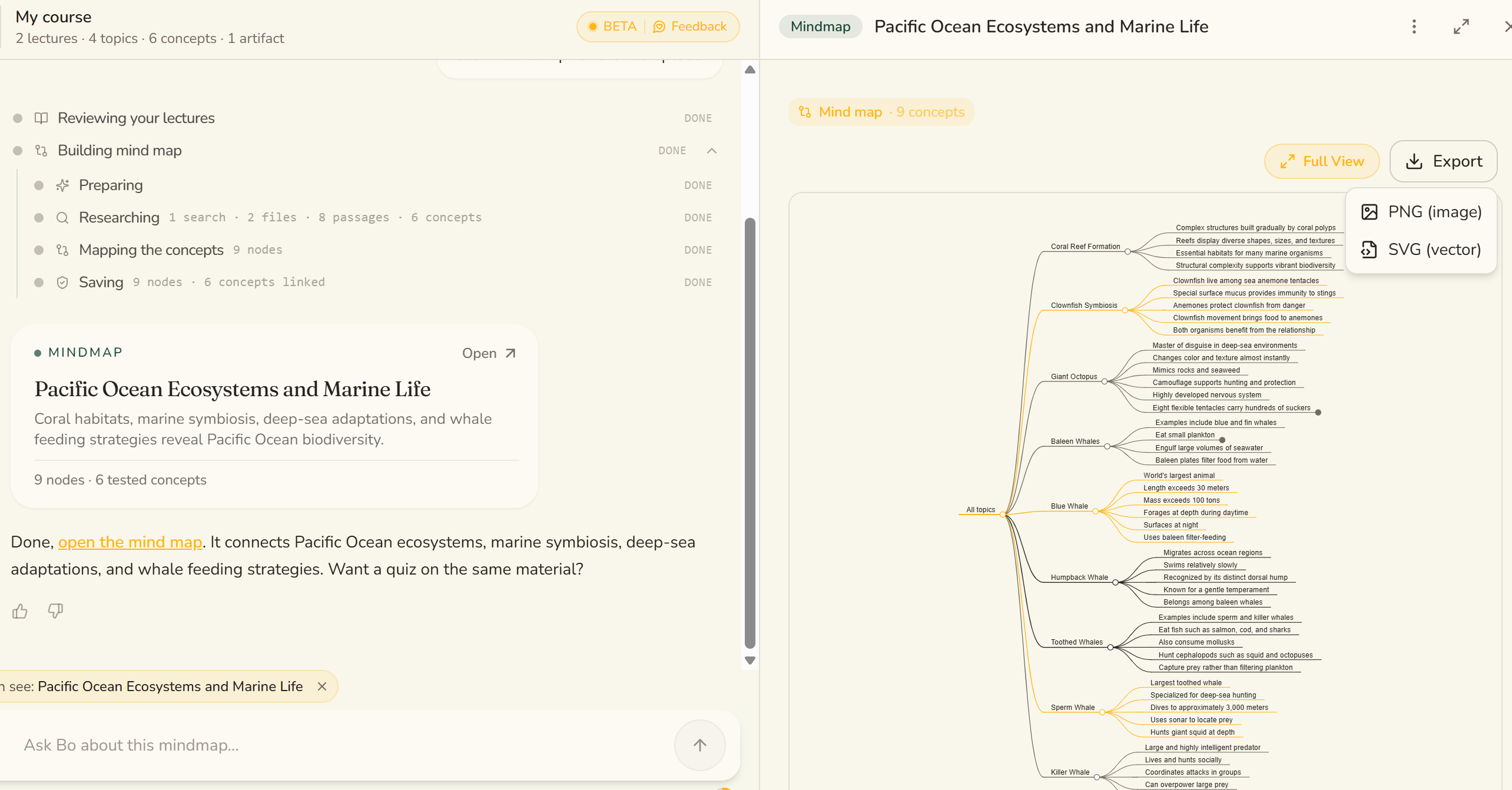 pdf to mind map ai online