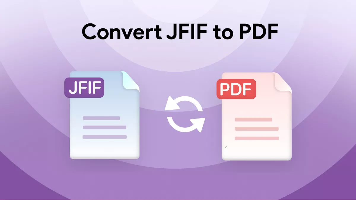 How to Convert JFIF to PDF?