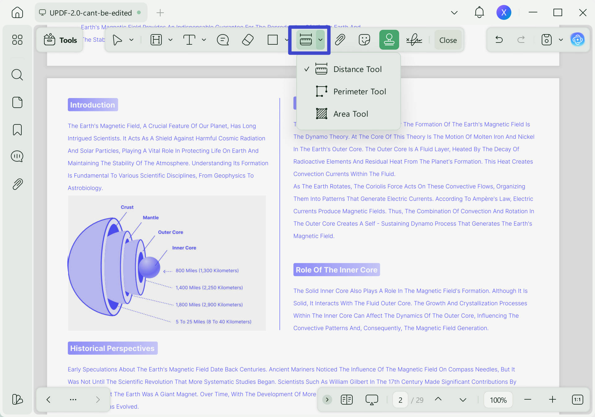 obsidian pdf annotation updf measure