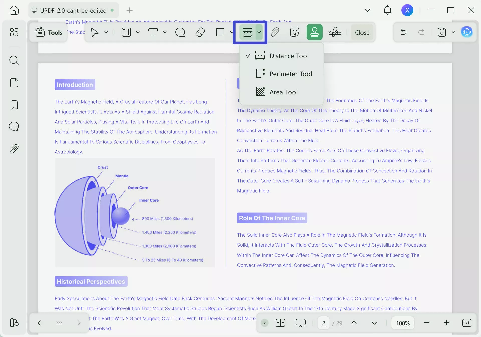 obsidian pdf annotation updf measure