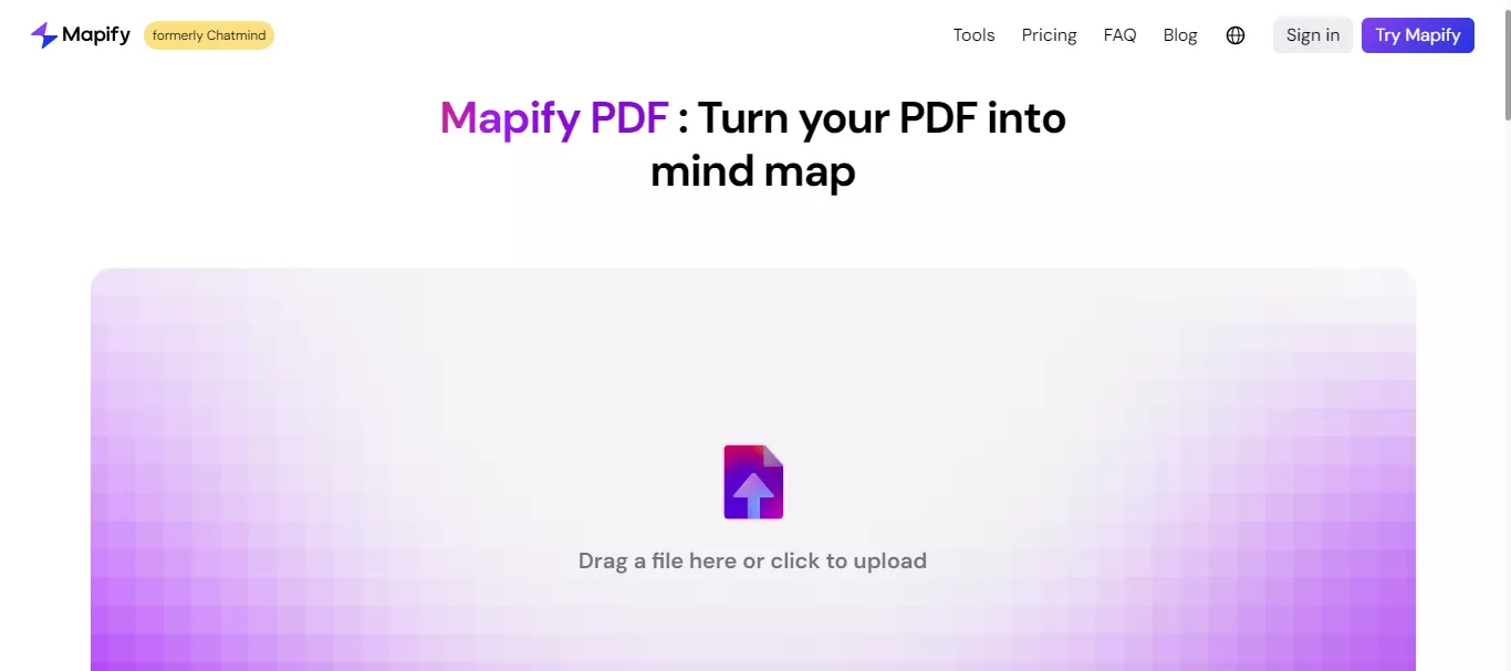 mapify pdf to mind map converter.
