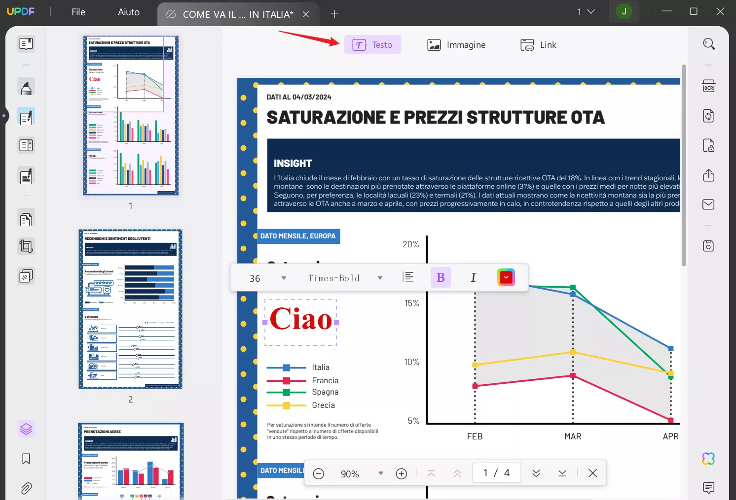 modificare i PDF