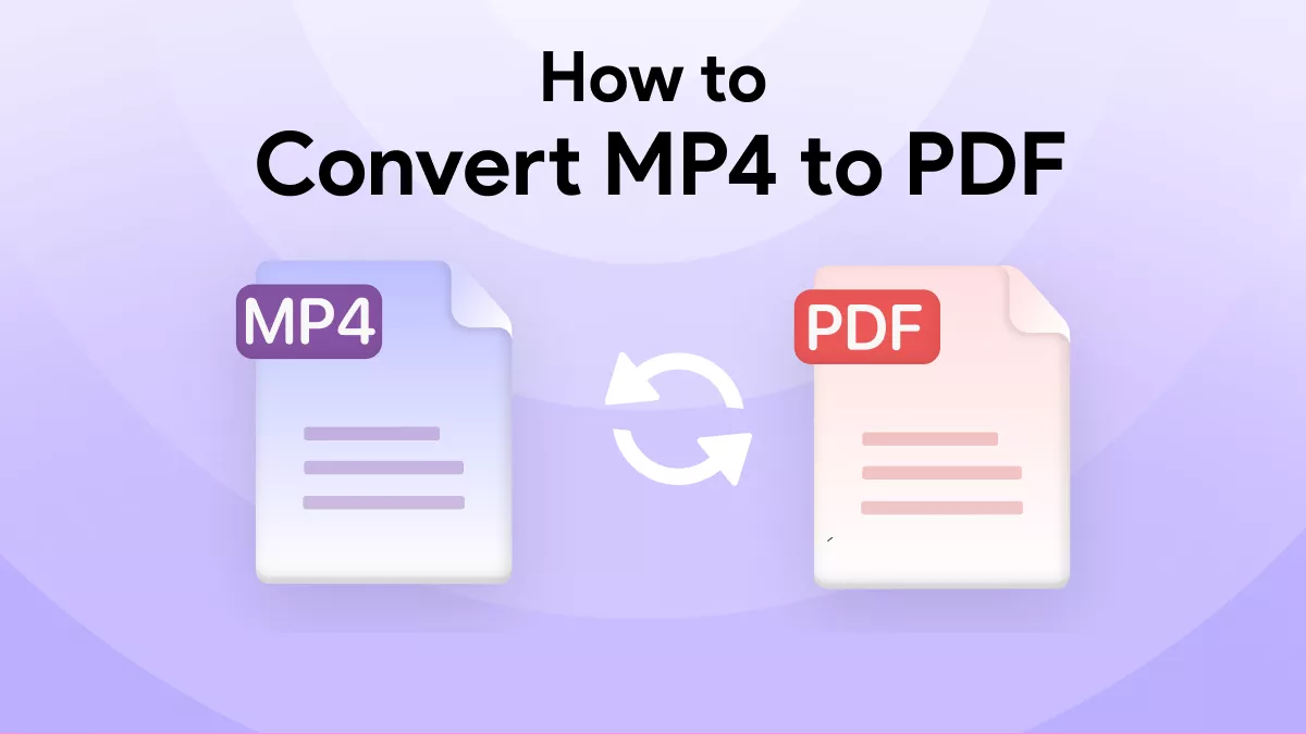 How to Convert MP4 to PDF – 3 Free Online Tools to Use