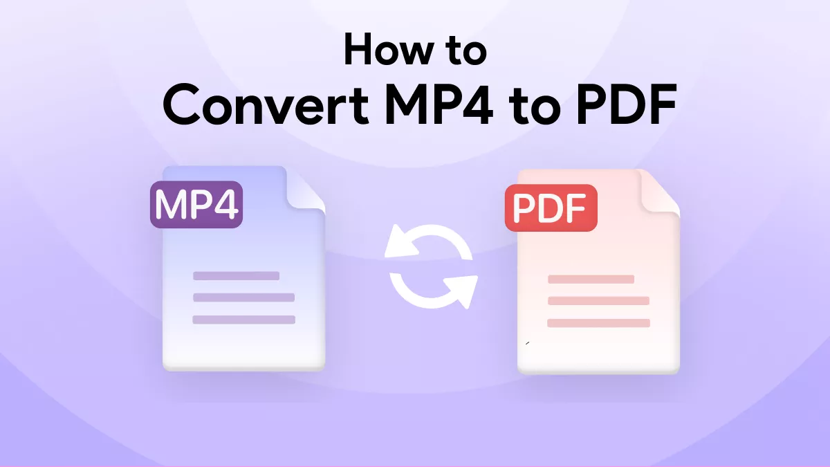 Comment convertir MP4 en PDF – 3 outils en ligne gratuits à utiliser