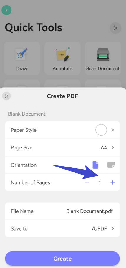 how to send a photo as a pdf android