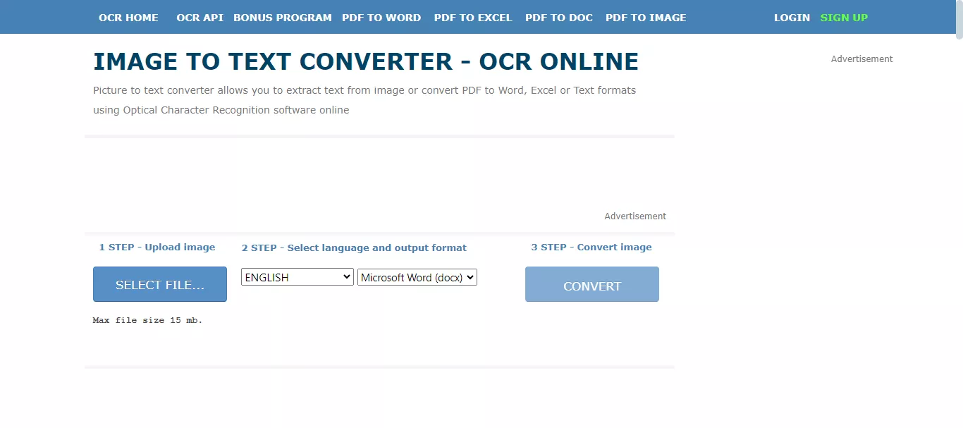 online ocr website.