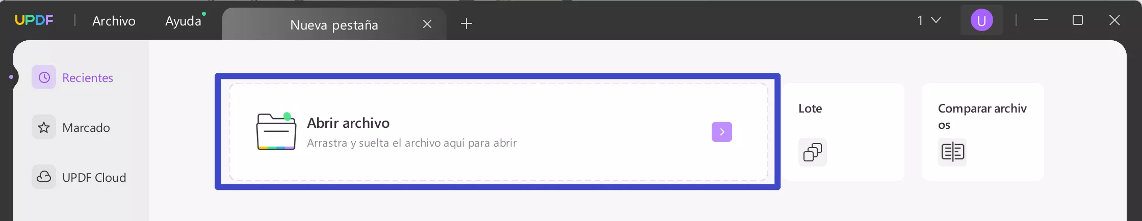 Cómo hacer que un PDF sea firmable. Abra el PDF con UPDF para que el PDF sea firmable.