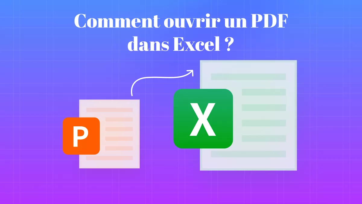 Comment ouvrir un PDF dans Excel ? (5 méthodes efficaces)