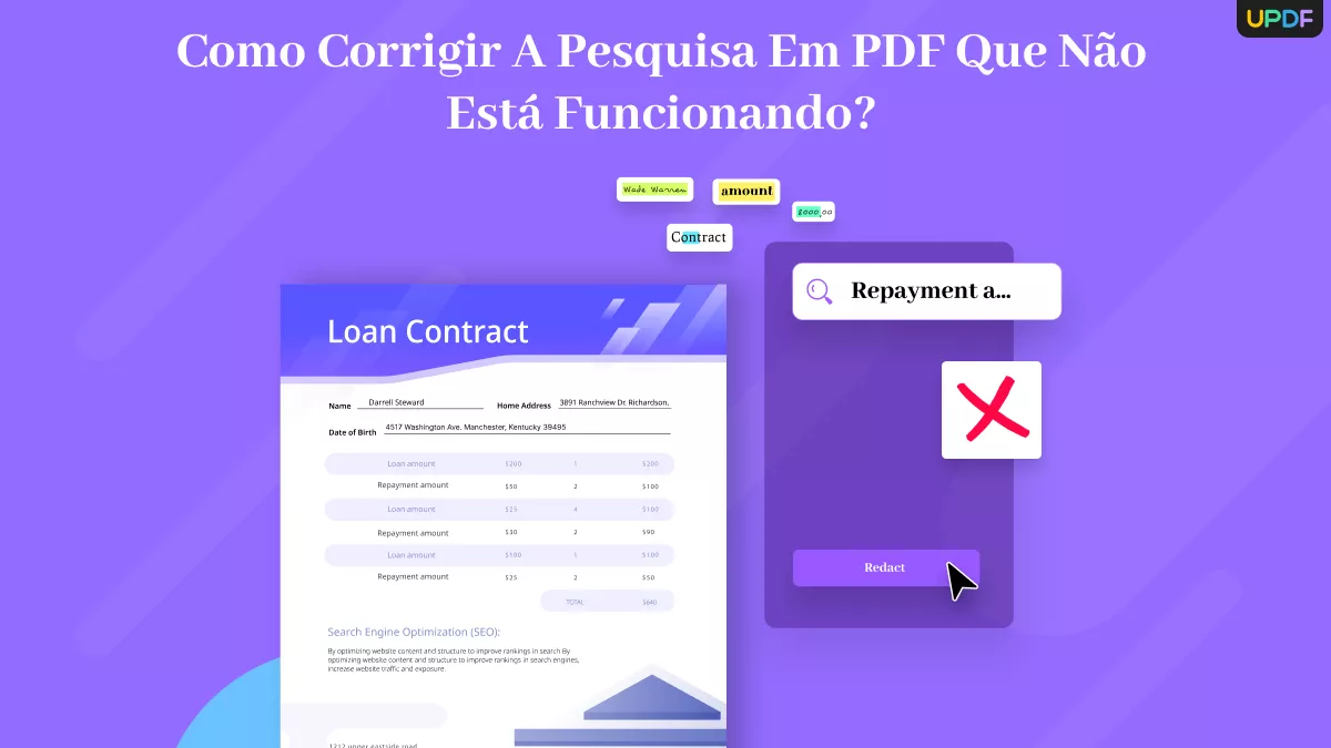 [5 Correções] Como Corrigir a Pesquisa em PDF que não Está Funcionando?