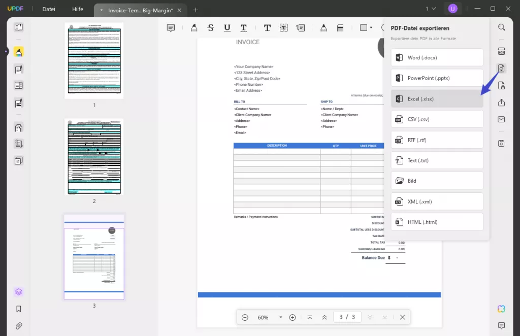 Excel-Dateien zusammenführen und nach Excel exportieren