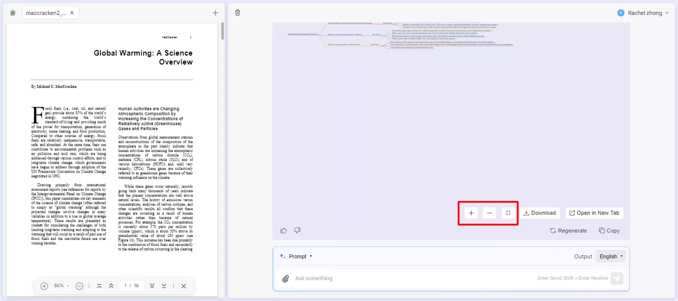 Opciones de visualización