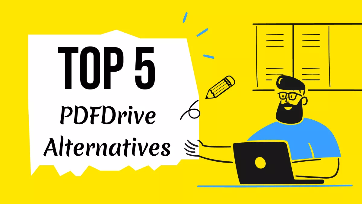 상위 5개 PDFDrive 대안(상세 비교)