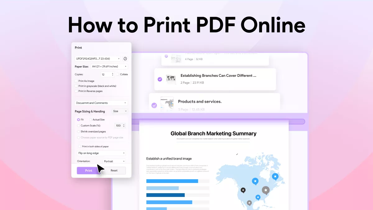 The Most Simplified Guide to Print PDF Online