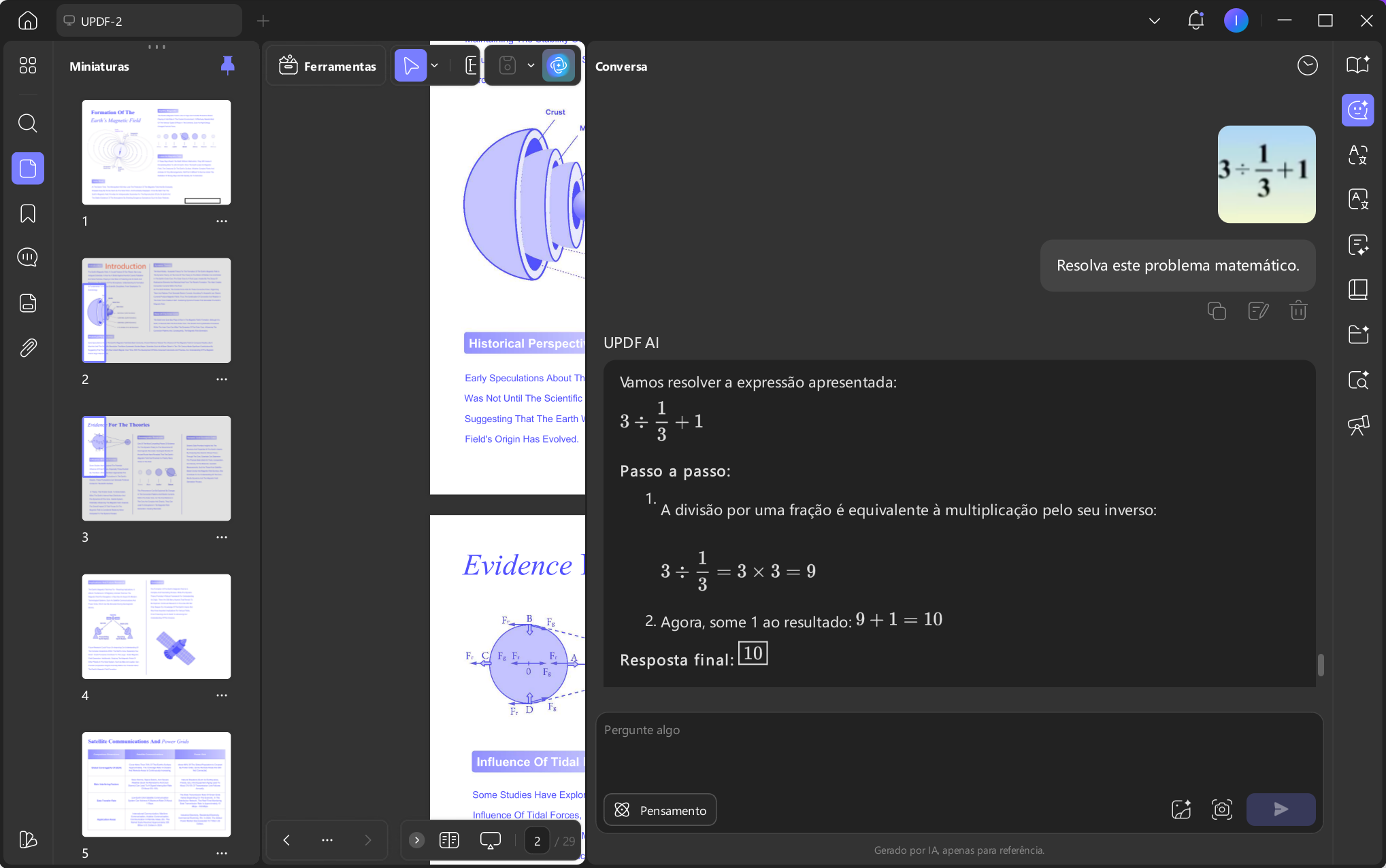 resolva este problema de matemática