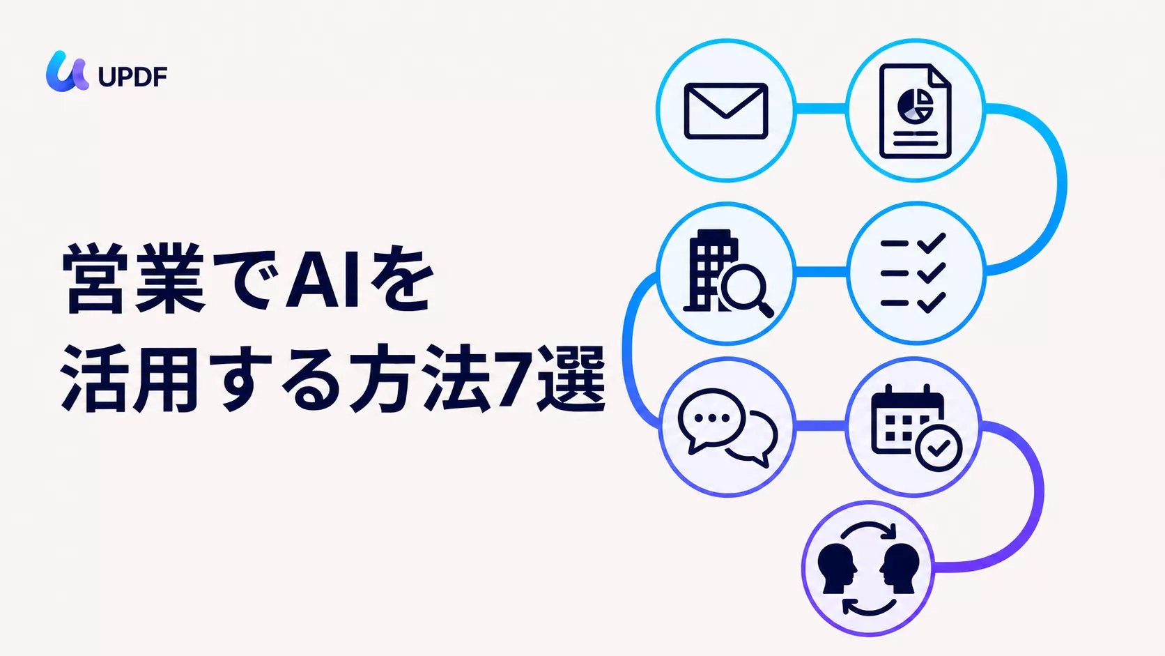 営業でAIを活用する方法7選｜UPDF AIの実践例と注意点
