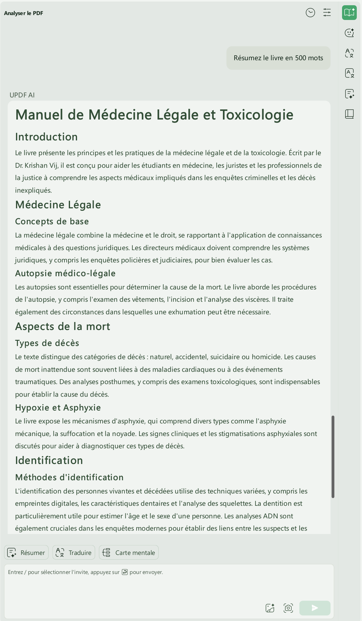 comment l'IA est-elle utilisée dans les soins de santé updf ai read