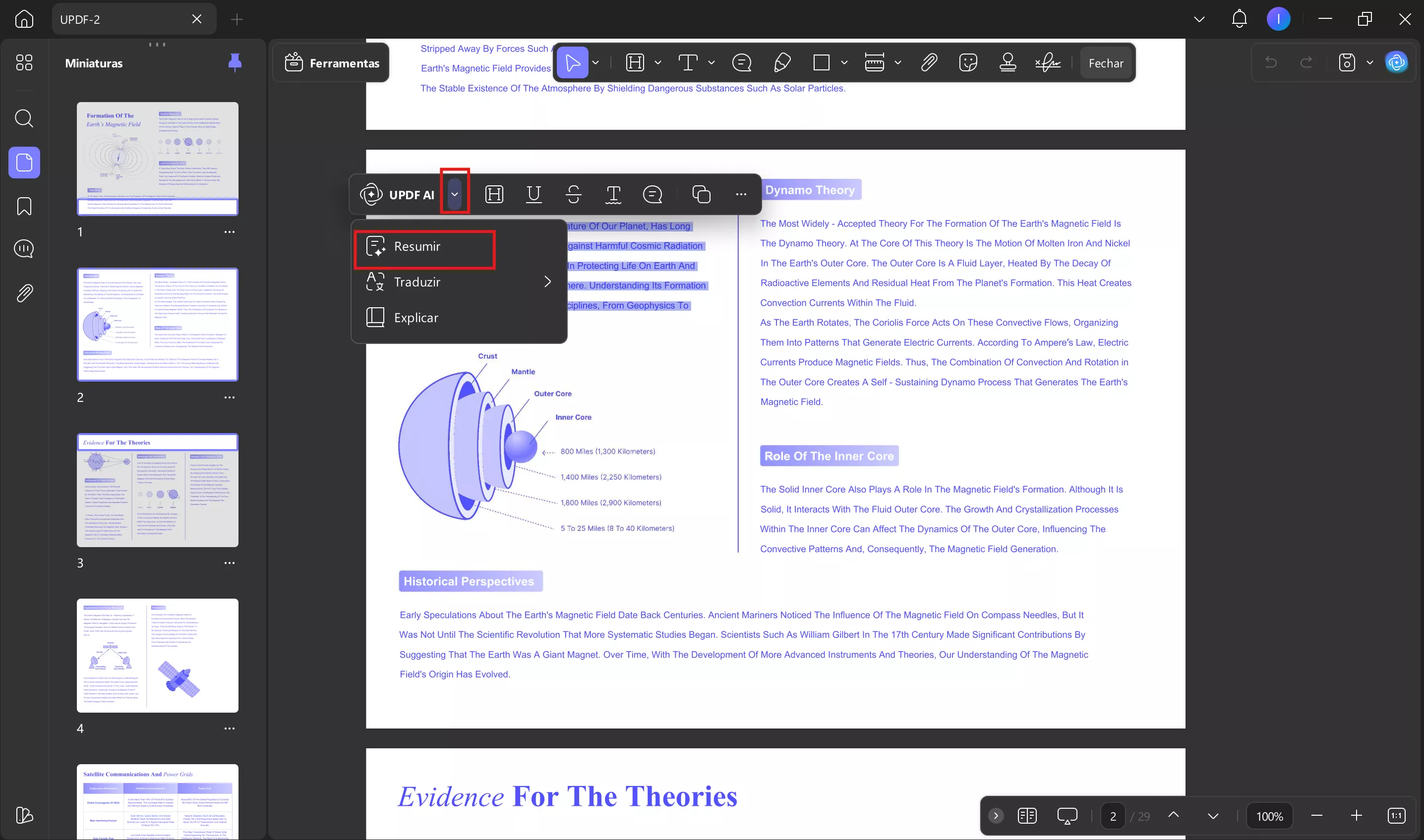 resumir pdf