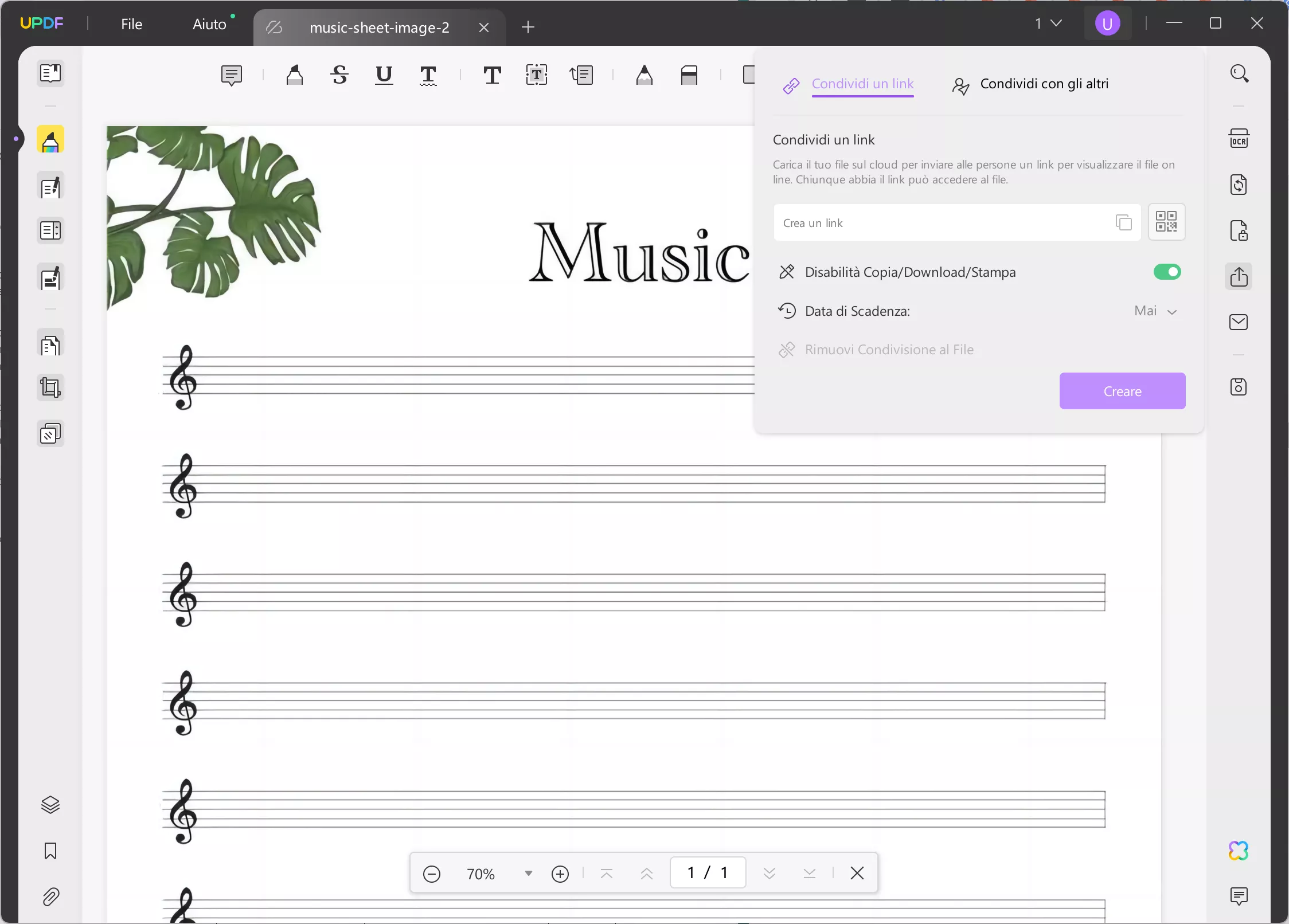 spartiti musicali vuoti pdf condividi con altri