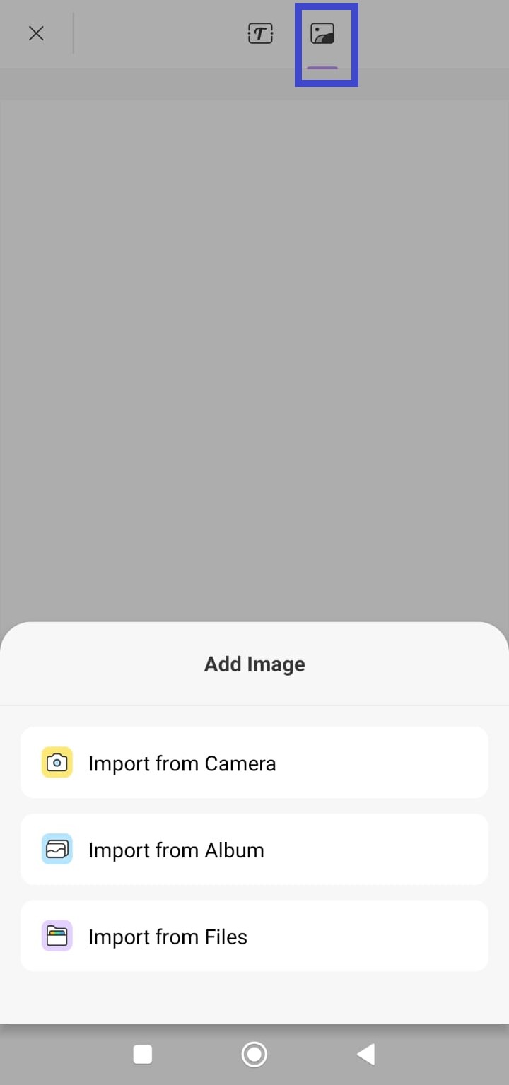 how to send a photo as a pdf android