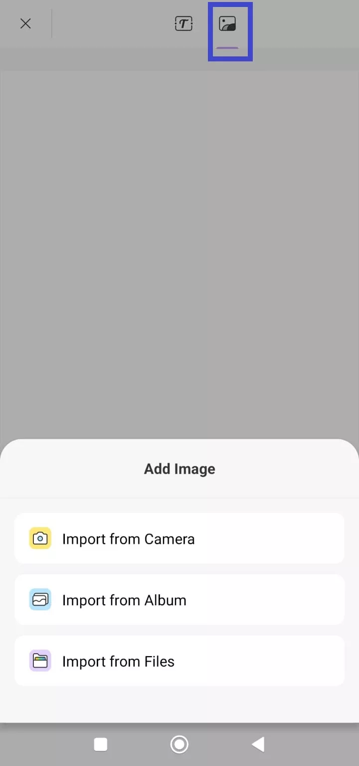 how to send a photo as a pdf android