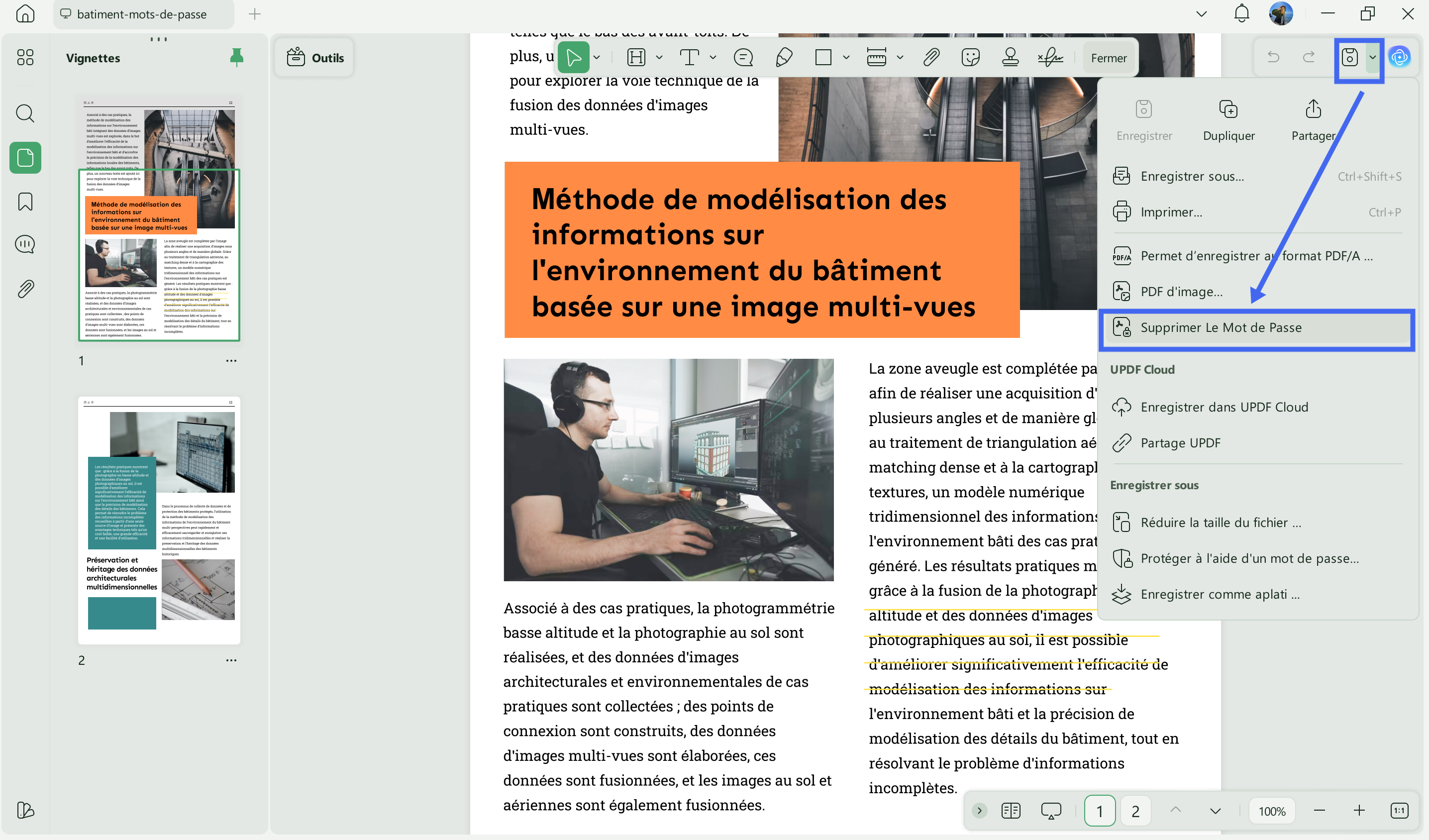 copier et coller du texte d'un pdf 