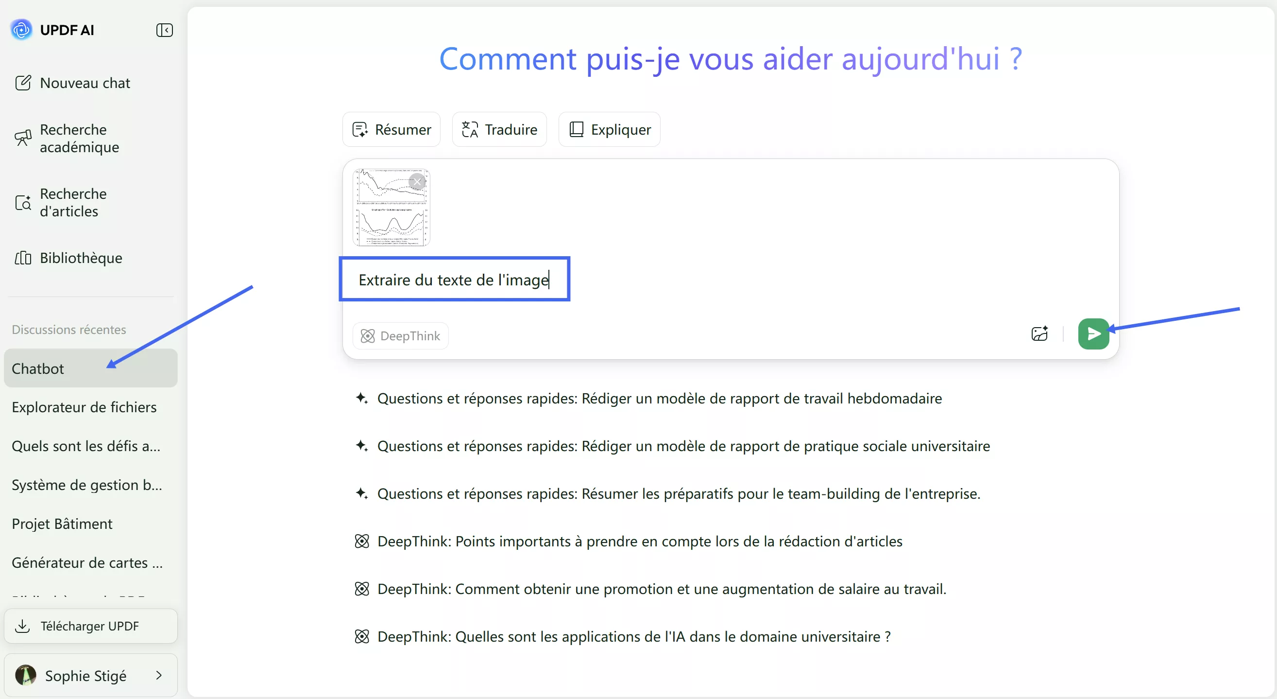 extraire du texte à partir d'images