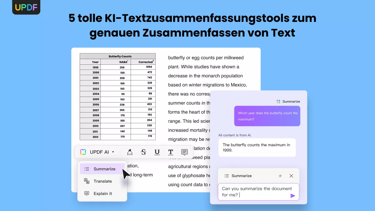 5 tolle KI-Textzusammenfassungstools zum genauen Zusammenfassen von Text