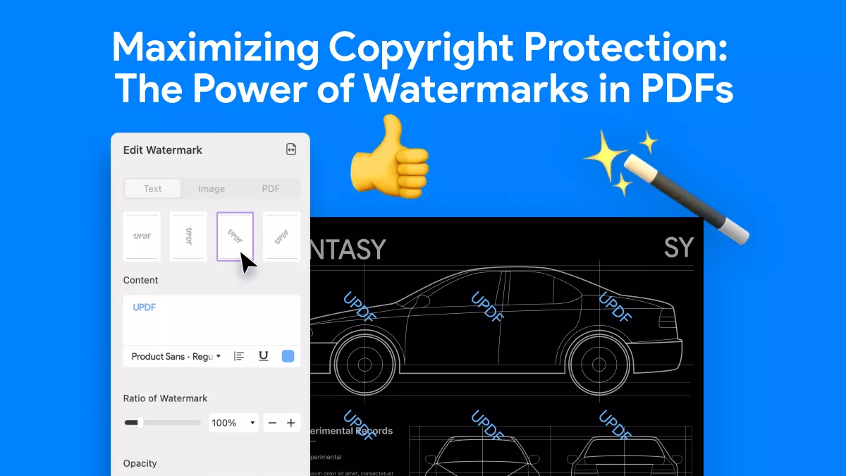 Maximizing Copyright Protection: The Power of Watermarks in PDFs