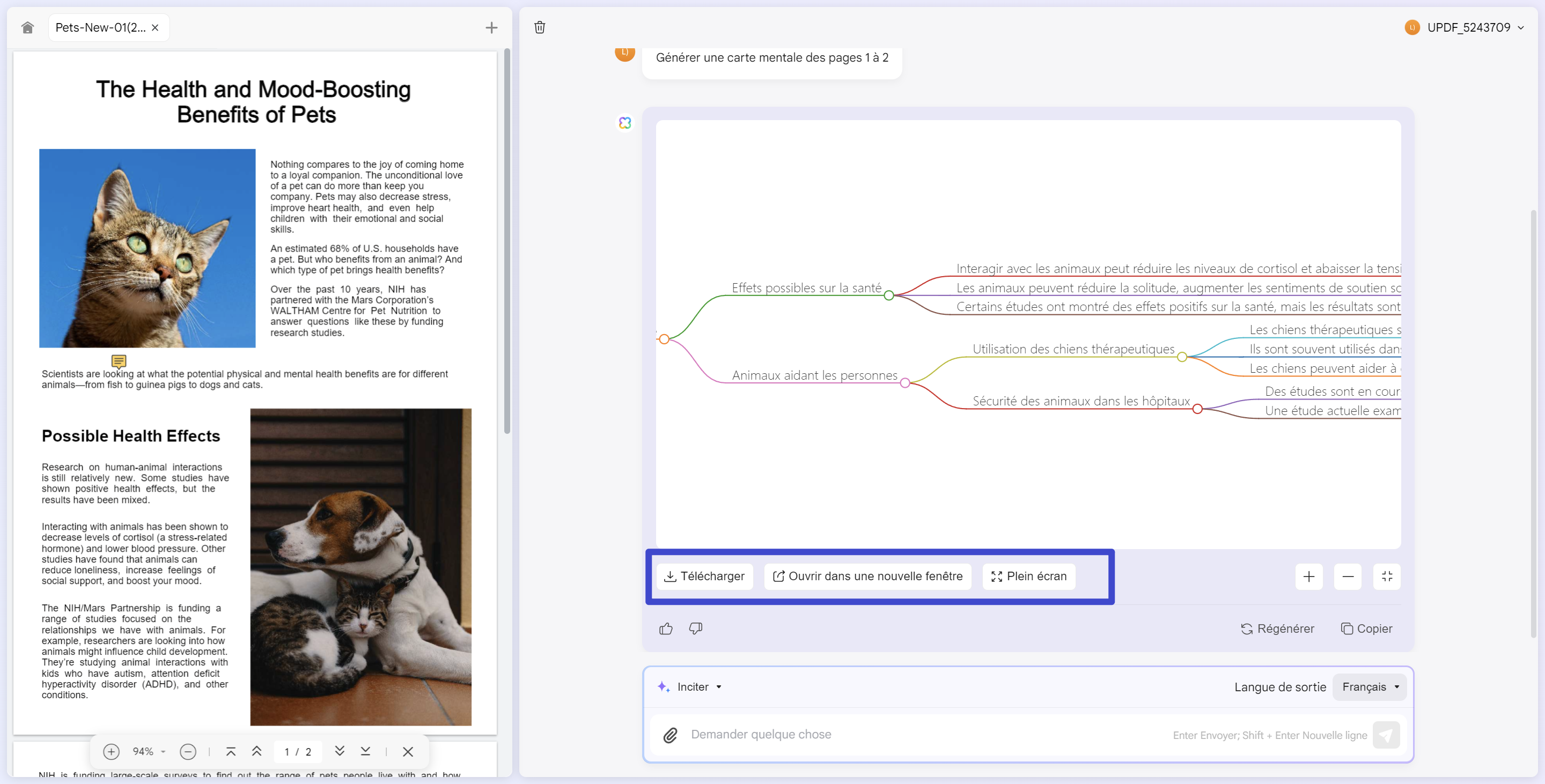 convertir pdf en carte mentale