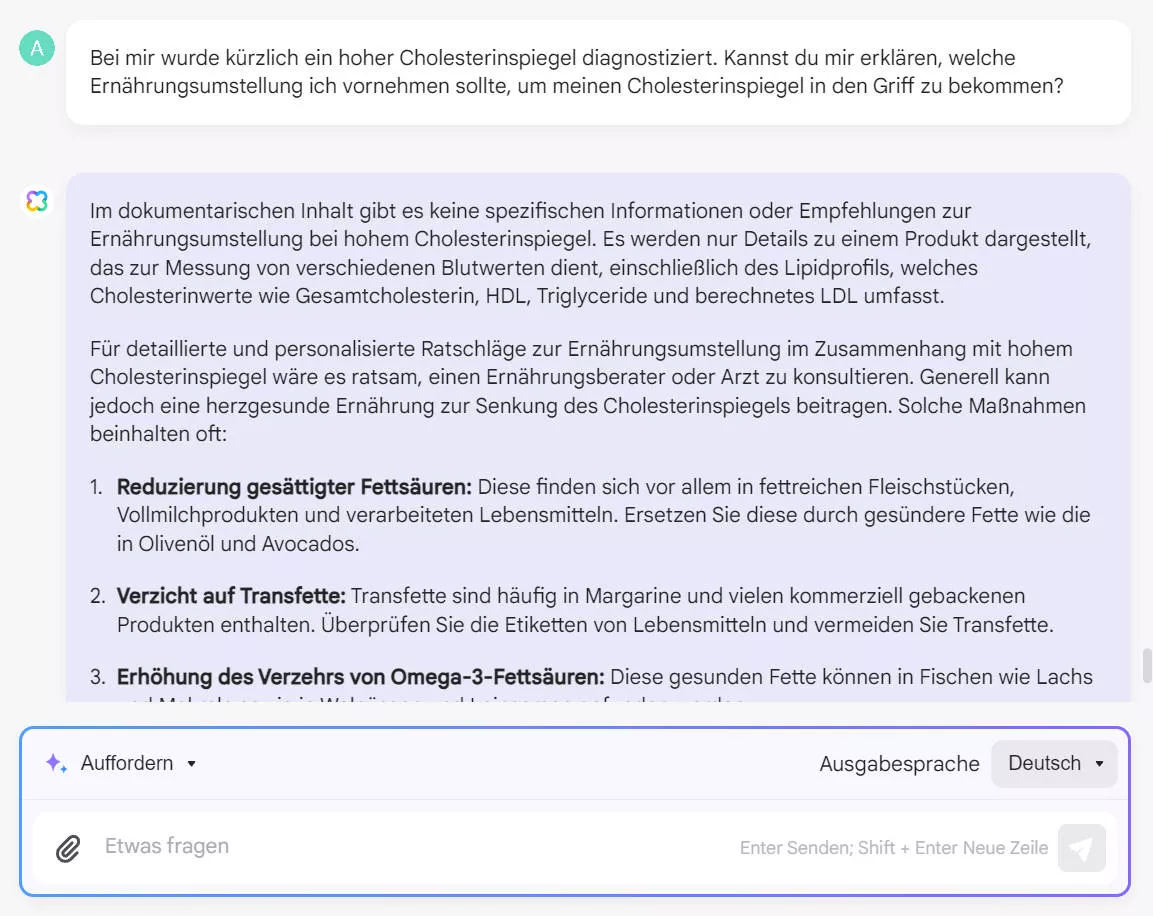 Wie Sie AI im Gesundheitswesen einsetzen UPDF AI Vorschläge geben