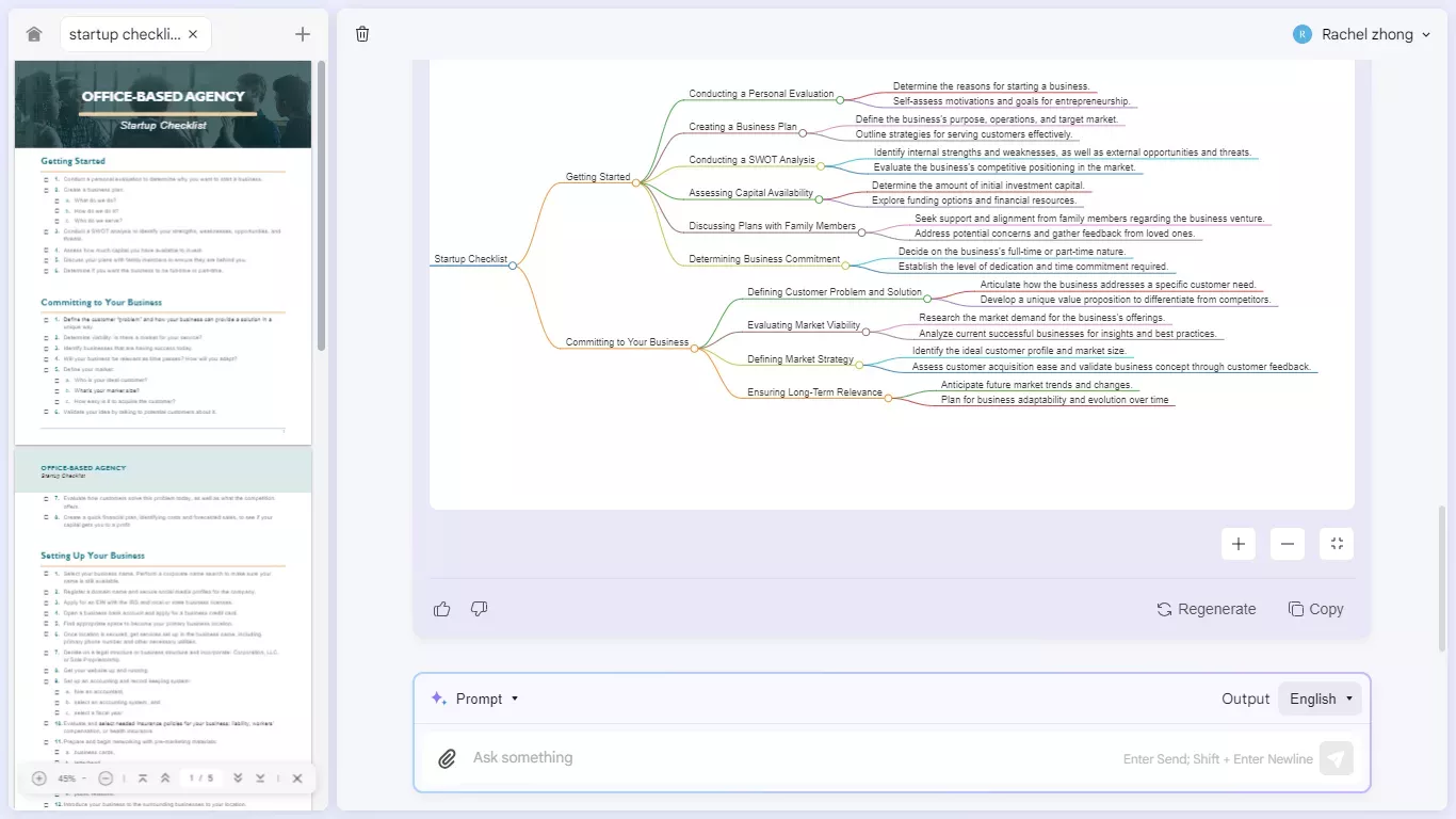 chatmind upad ai web