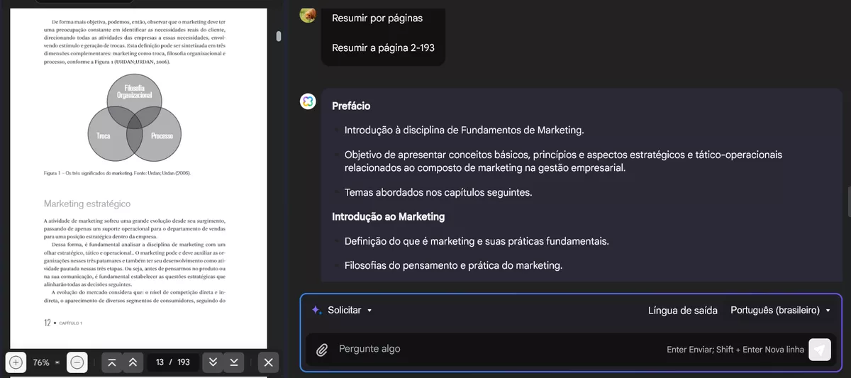 Conversar com Documentos