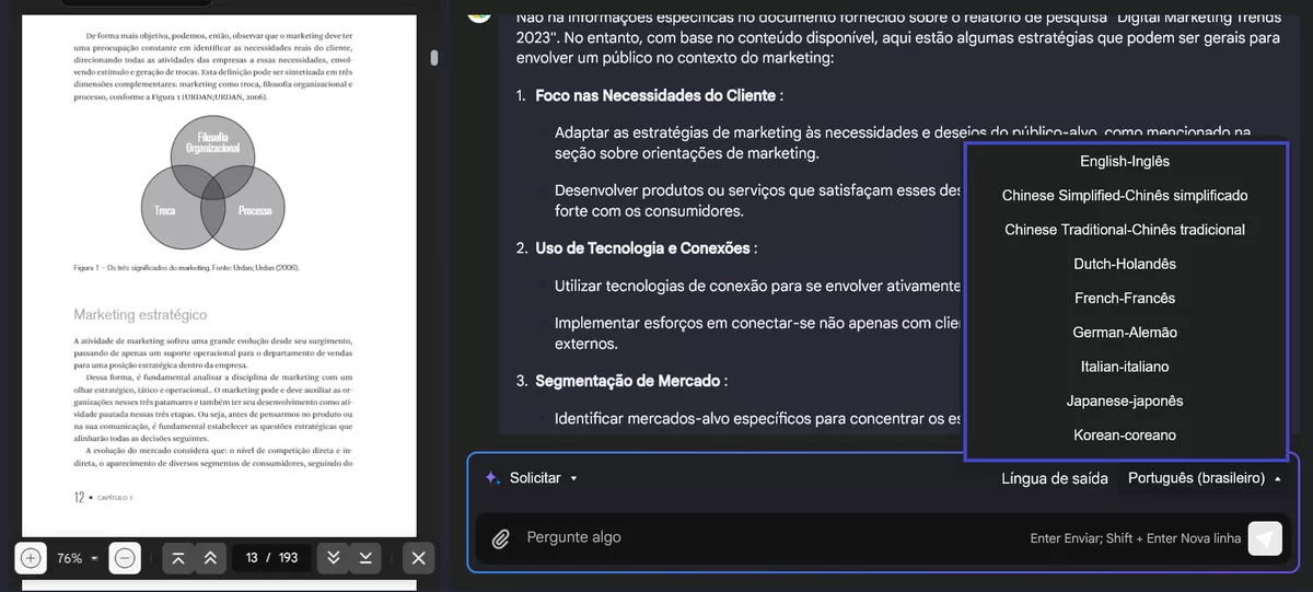 Conversar com Documentos