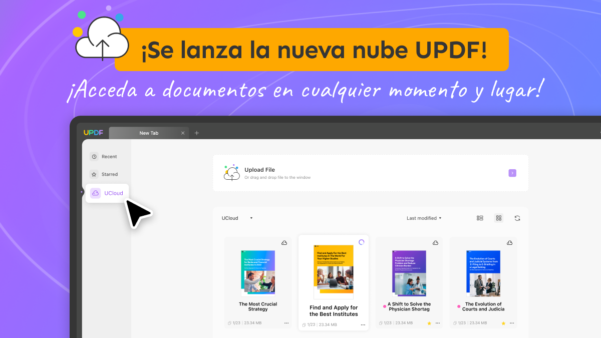 El mejor administrador de archivos PDF para Windows 10/11 - UPDF