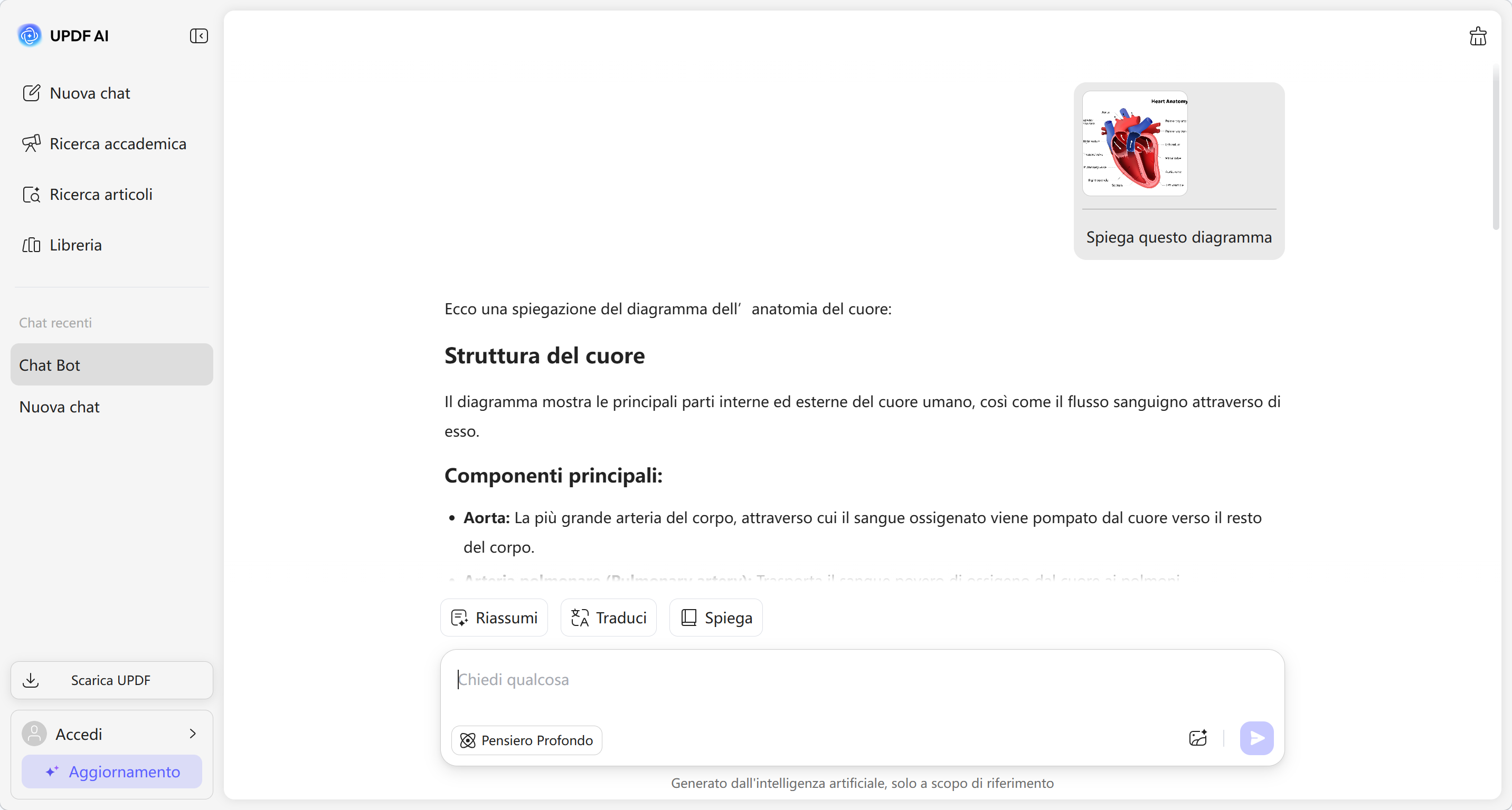 explain the diagram with updf ai online