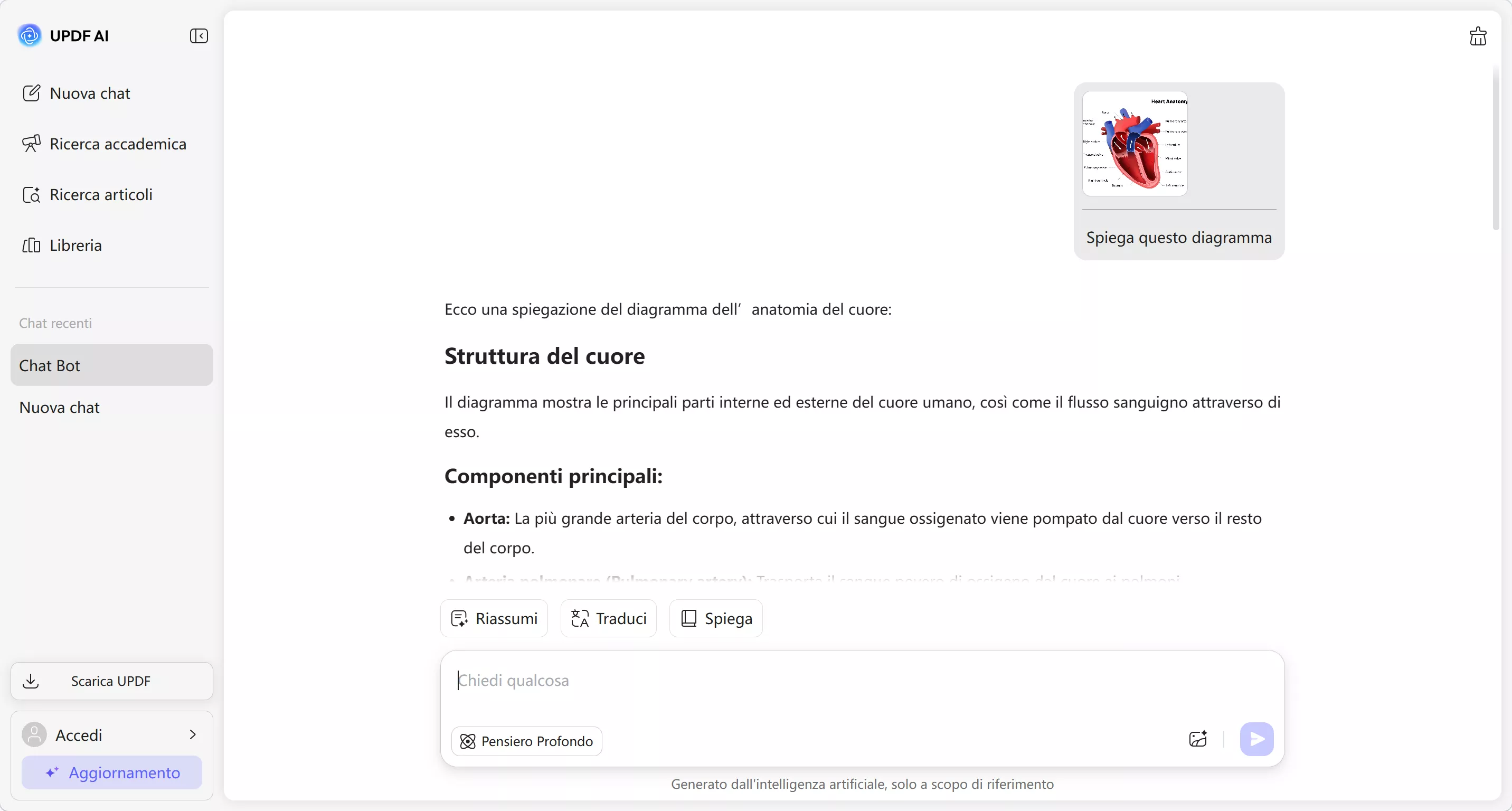 explain the diagram with updf ai online