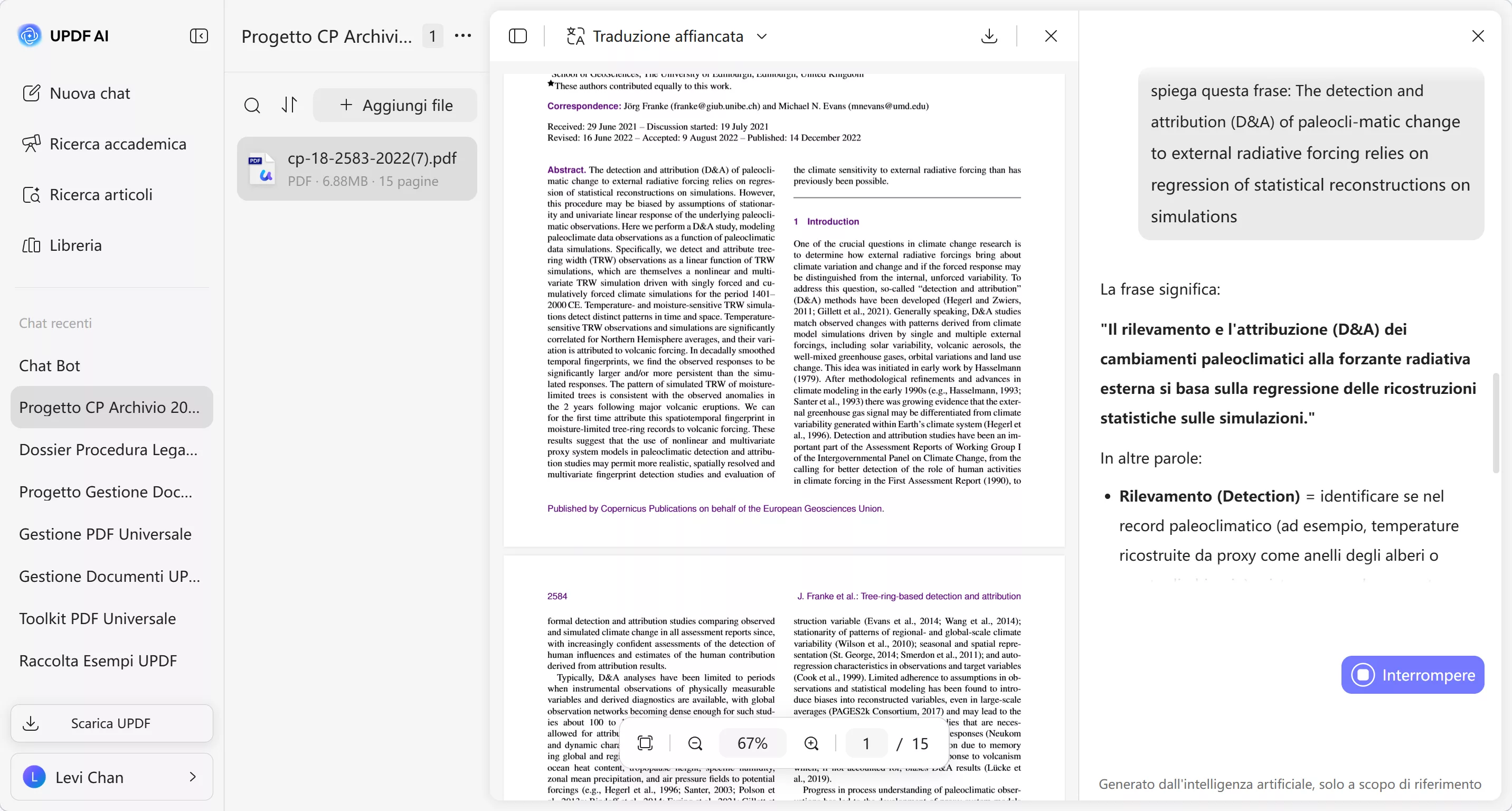 explain pdf with updf ai online